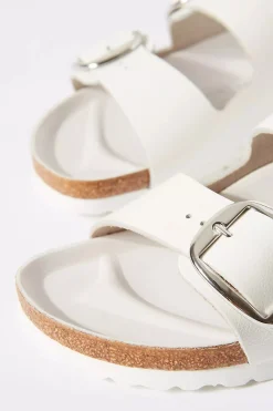 ARIZONA BIG BUCKLE WHITE LEATHER