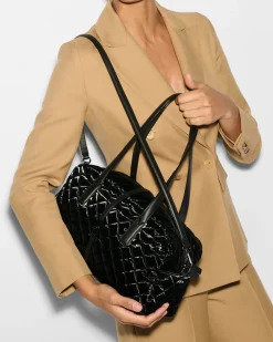 ASTER SATCHEL BLACK LIQUID
