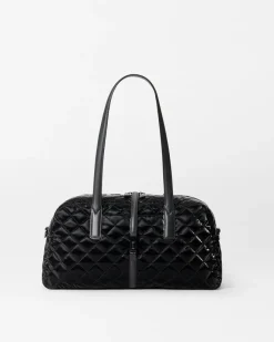 ASTER SATCHEL BLACK LIQUID