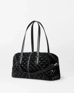 ASTER SATCHEL BLACK LIQUID