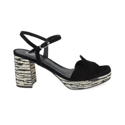 12371 BLACK SUEDE