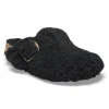 BOSTON BIG BUCKLE BLACK TEDDY SHEARLING