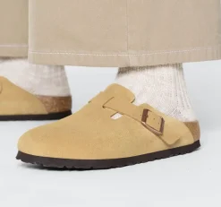 BOSTON LATTE/CREAM SUEDE