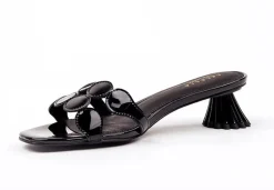 BUNNY BLACK PATENT