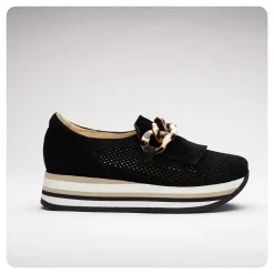 CADIE TASSEL LOAFER BLACK