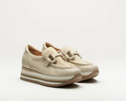CLARICE COCO PATENT/COCO SUEDE PLUG