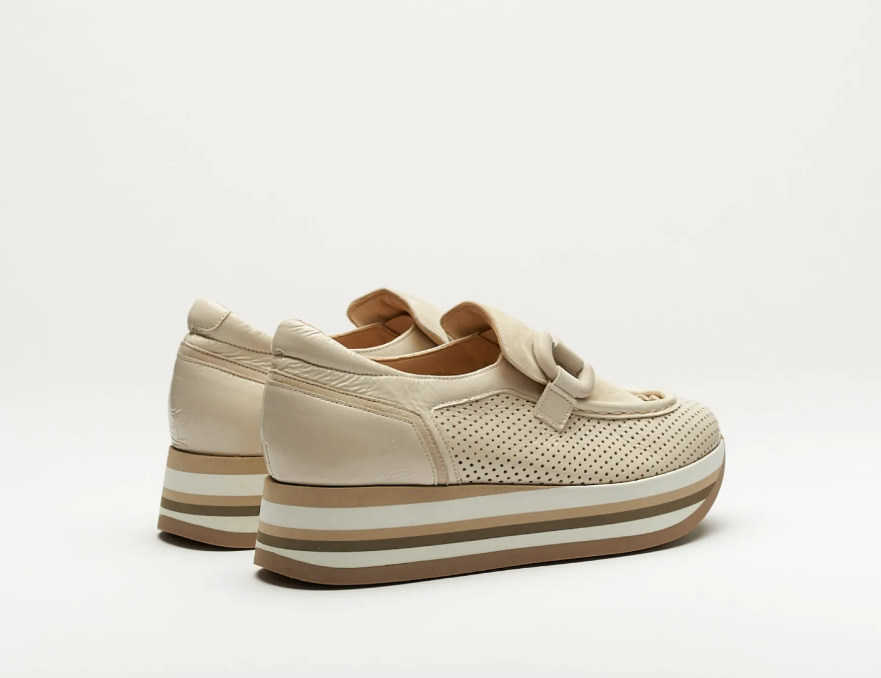CLARICE COCO PATENT/COCO SUEDE PLUG