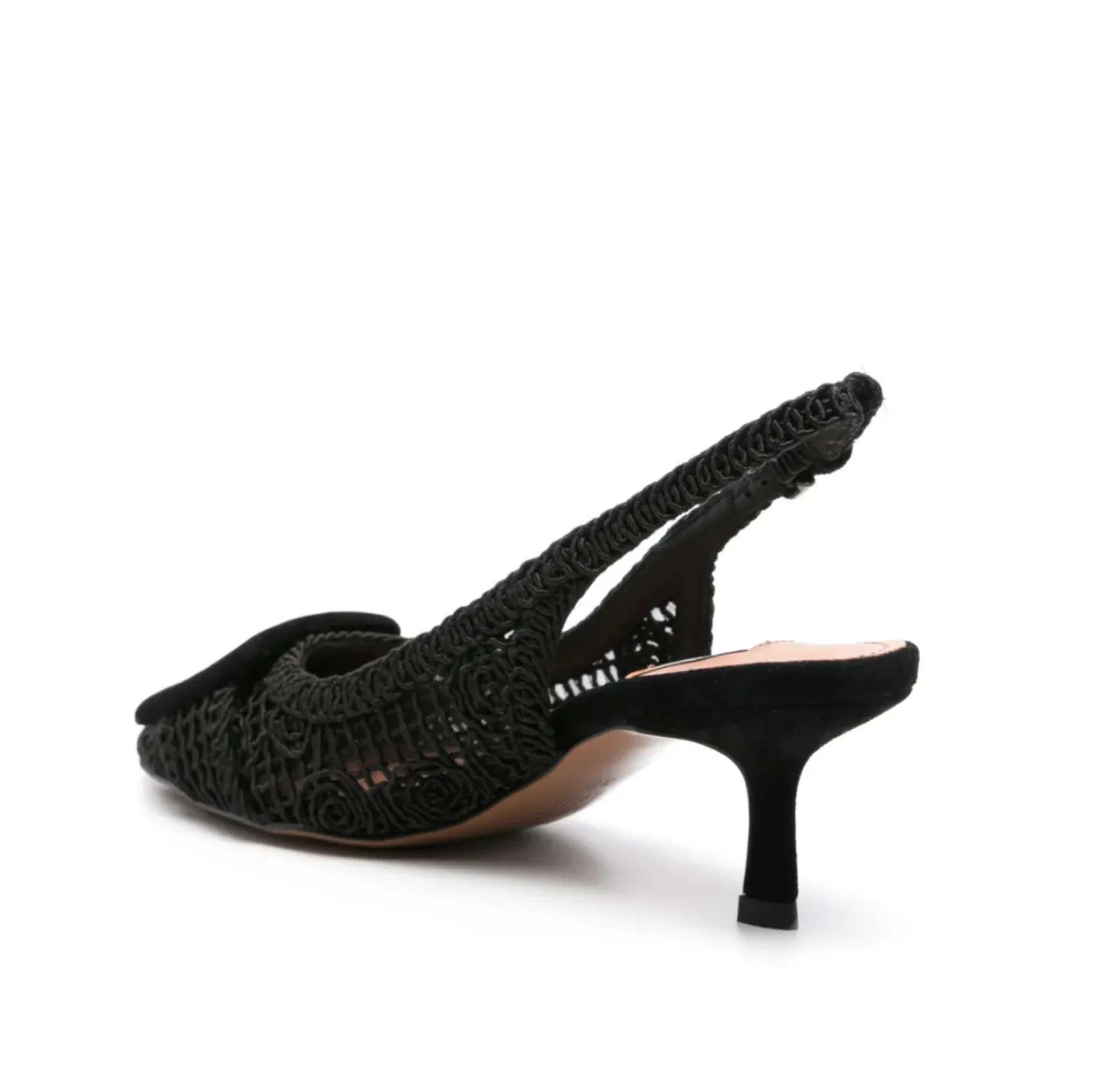 DALILA SLING HEEL BLACK