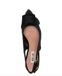DALILA SLING HEEL BLACK