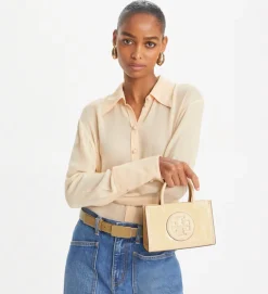 ELLA BIO MINI TOTE VANILLA PATENT