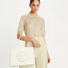 ELLA BIO SMALL TOTE WARM WHITE