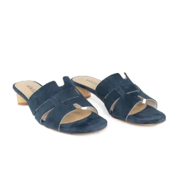 HEIDI NAVY SUEDE