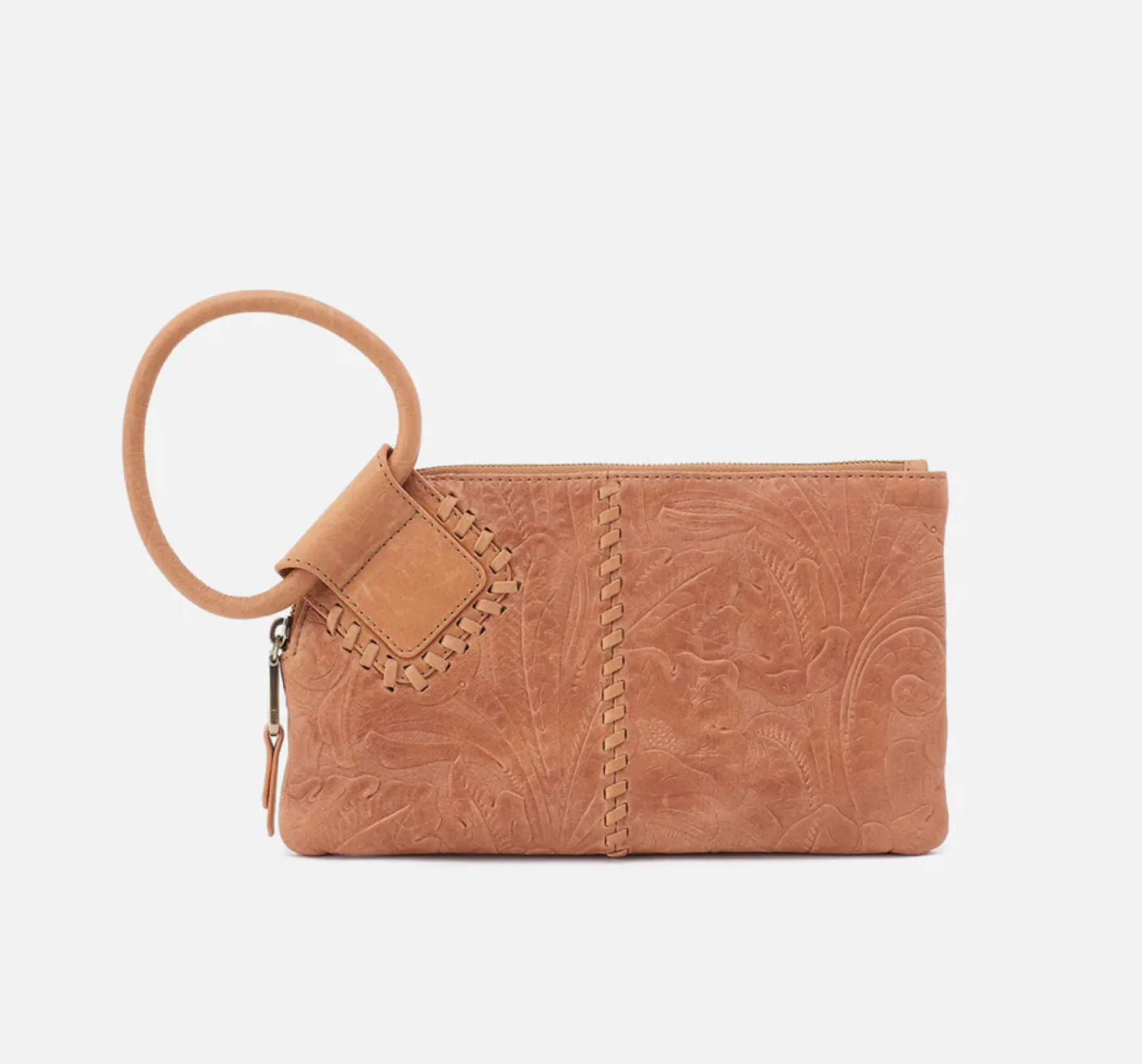 HOBO SABLE EMBOSSED SADDLE