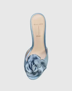 JOSEY BLUE FOG SATIN