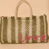 LAVINIA LOVE KHAKI/NATURAL/PINK