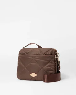 MADISON QUILTED CROSSBODY WALNUT