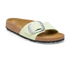 MADRID BIG BUCKLE FADED LIME NUBUCK