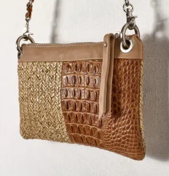 MALIKA CLUTCH CAMEL