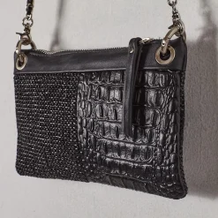 MALIKA CLUTCH NOIR