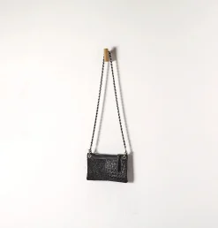 MALIKA CLUTCH NOIR