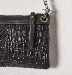 MALIKA CLUTCH NOIR