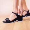 MARORA BLACK/WHITE SUEDE