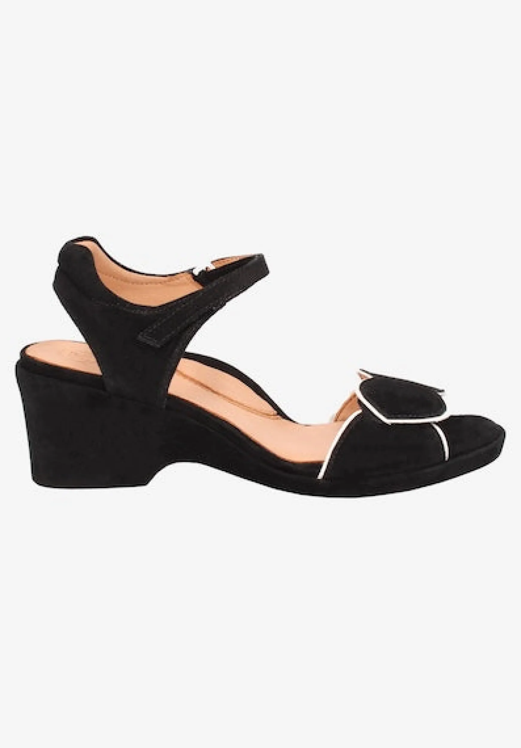 MARORA BLACK/WHITE SUEDE