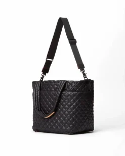 METRO MEDIUM TOTE DELUXE BLACK