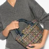 METRO MINI TOTE MULTI GOLD TWEED