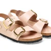 MILANO BIG BUCKLE HIGH SHINE BEIGE