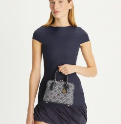 MINI SWING SATCHEL T MONOGRAM JACQUARD