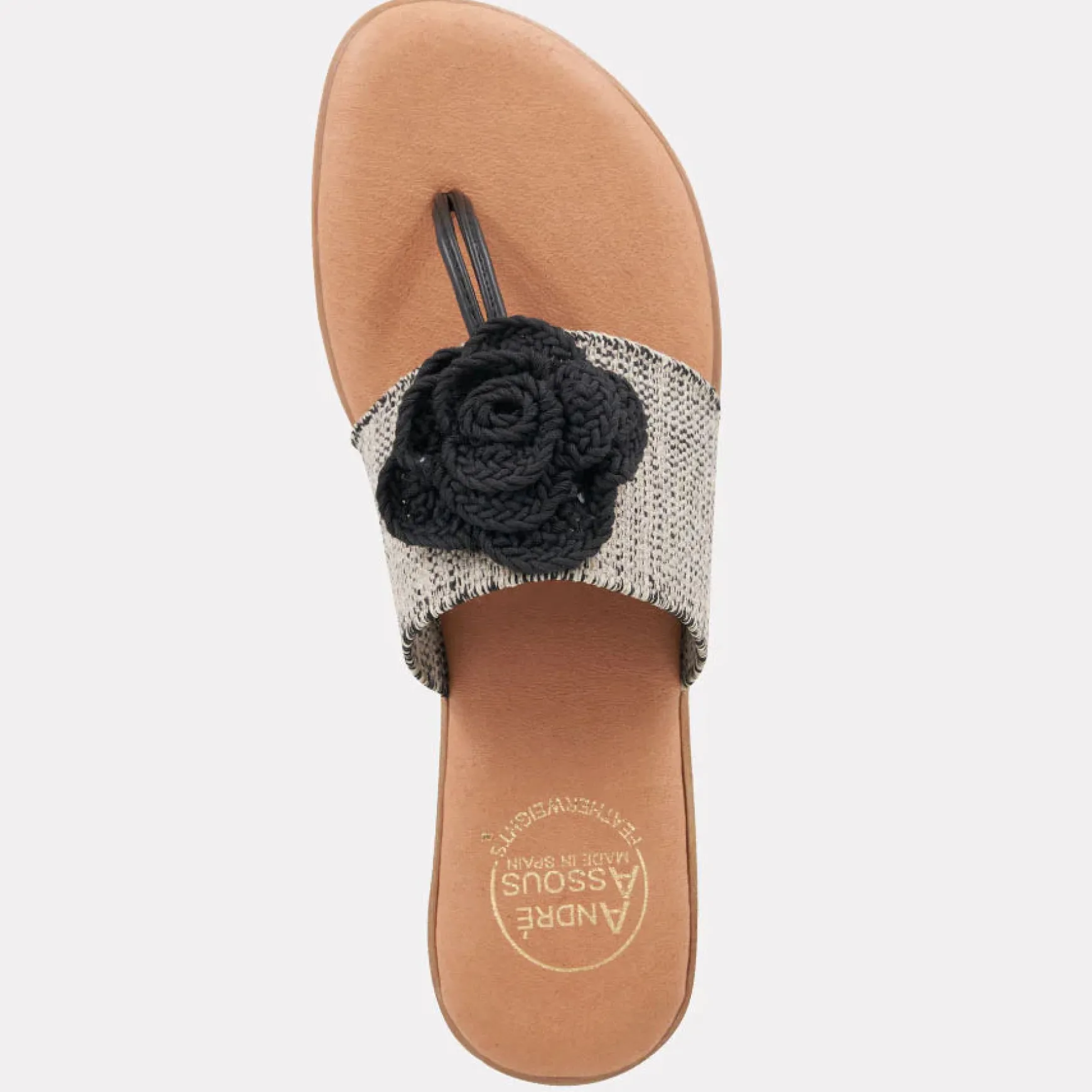 NARA BLACK/BEIGE LINEN