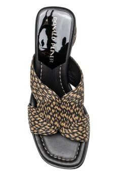 OHARA BLACK RAFFIA