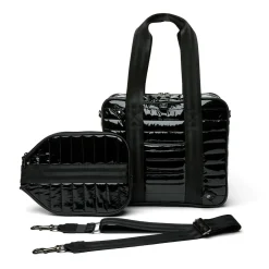 PICKLEBALL BAG BLACK PATENT