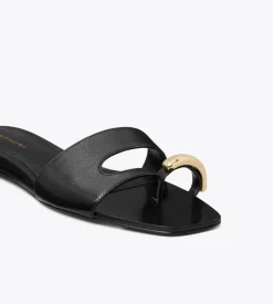 PIERCED SLIDE BLACK
