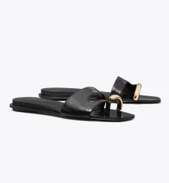 PIERCED SLIDE BLACK