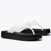 PLATFORM FLIP FLOP WHITE/BLACK