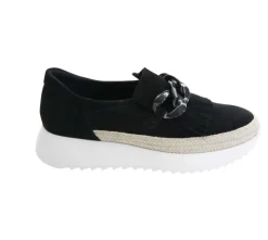 QERENE BLACK SUEDE