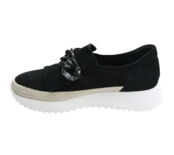 QERENE BLACK SUEDE