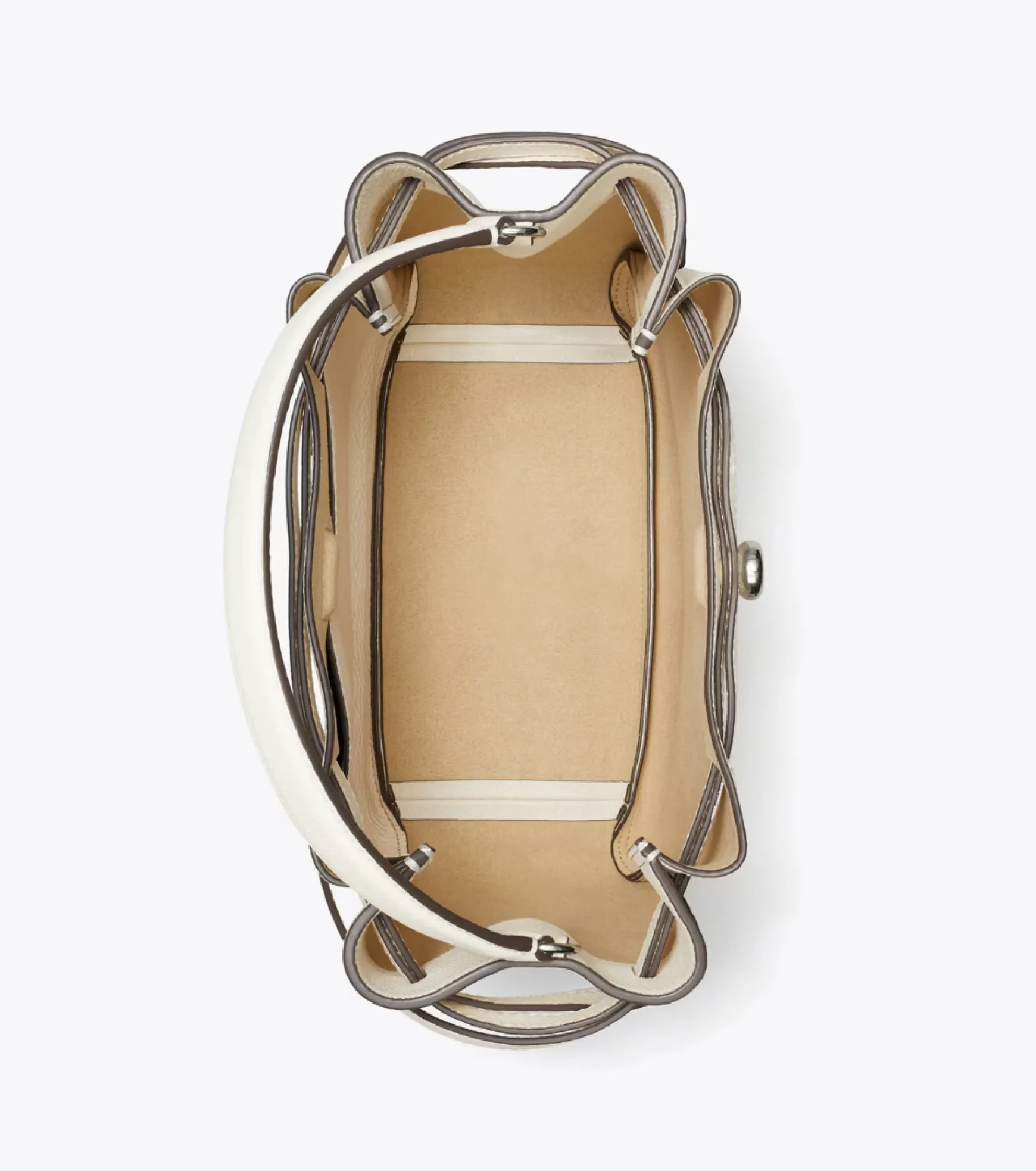 ROMY BUCKET BAG LT CREAM