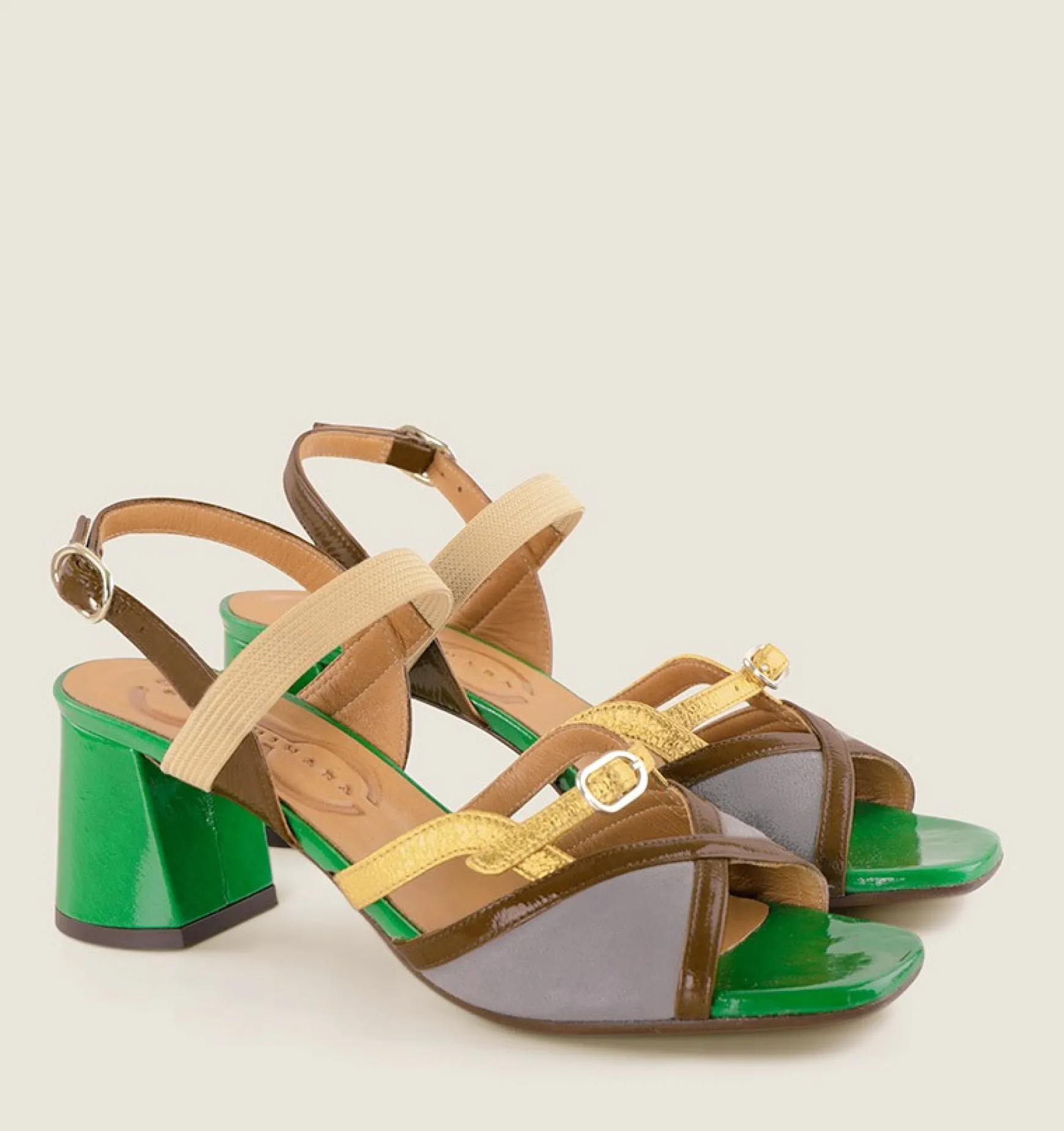 RYDA CAFE/GOLD/GREEN
