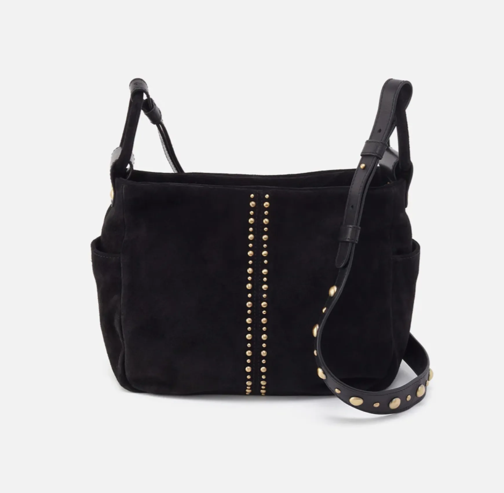 SHEILA CROSSBODY BLACK SUEDE