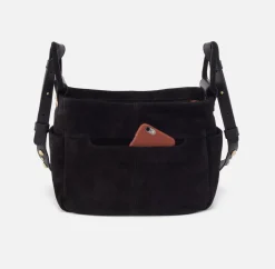 SHEILA CROSSBODY BLACK SUEDE