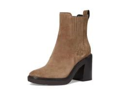 T-GORED HEELED BOOT RIVERROCK SUEDE