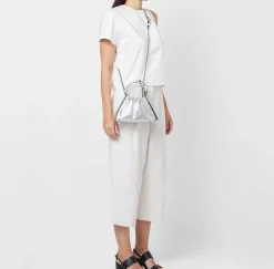 TINA BAGUETTE MINI SILVER