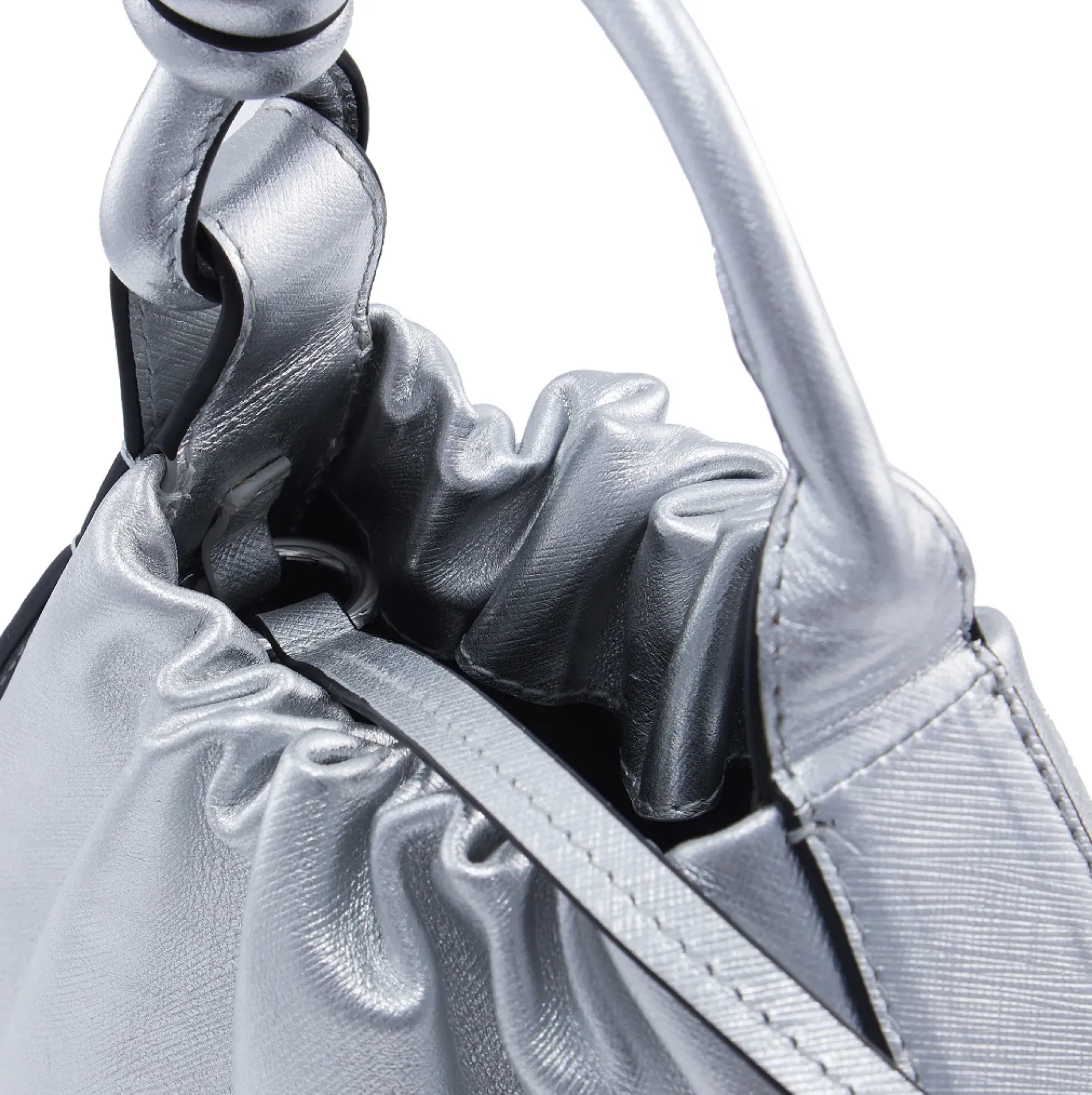 TINA BAGUETTE MINI SILVER