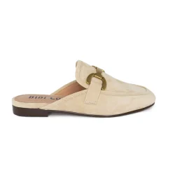 VELA SLIPPER BEIGE SUEDE